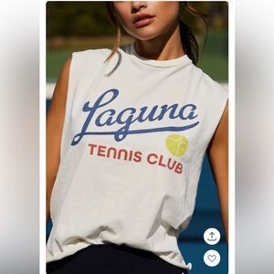 Anthropologie Retro Brand Laguna Tennis t-shirt